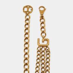 Pre Owned Dolce & Gabbana Gold Tone Chain Belt