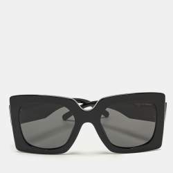 Pre Owned Dolce & Gabbana Black DG 4525B Filigrana Square Sunglasses