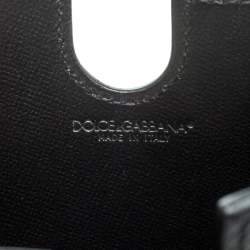 Pre Owned Dolce & Gabbana Black Leather iPad 2 Case