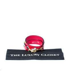 Pre Owned حمالة حقيبة دولتشي أند غابانا مرصع مورد جلد متعدد الألوان