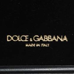 Pre Owned Dolce & Gabbana Multicolor Floral Embellished Leather iPhone 7 Case