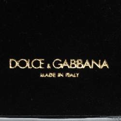 مملوكة مسبقًا حافظة ايفون 6 دولتشي أند غابانا جلد مزخرف صفراء مسطردة/ حمراء