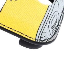 Dolce & Gabbana Multicolor Amore Print Leather iPhone 7 Case