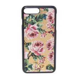 Pre Owned Dolce & Gabbana Multicolor Floral Dauphine iPhone 7 Cover