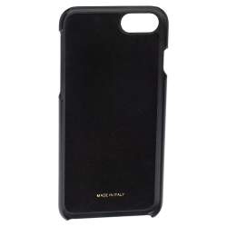 مملوكة مسبقًا جراب آيفون 7 دولتشي آند غابانا جلد أسود