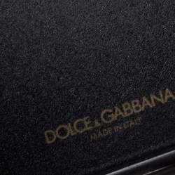 Pre Owned Dolce & Gabbana Multicolor Lily Print Leather iPhone XS Max Case