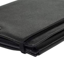 Pre Owned Dolce & Gabbana Black Leather Ipad Case