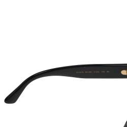 Pre Owned Dolce & Gabbana Black/ Grey Gradient DG4319 Cat- Eye Sunglasses
