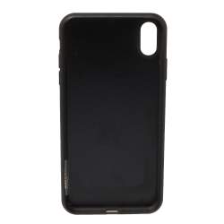 Pre Owned Dolce & Gabbana Black Amore Embossed PVC iPhone XS Max Case