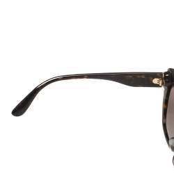 Pre Owned Dolce & Gabbana Dark Havana/Brown Gradient DG-4370 Cat Eye Sunglasses
