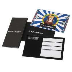 Pre Owned نظارة شمسية دولتشي أند غابانا عين قطة سيسيليان متدرجة دي جي4277 أحمر