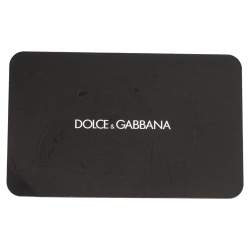 Pre Owned حافظة آيفون اكس أس دولتشي أند غابانا مطاط أبيض مزين بطاقة التعليمات  