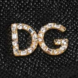 Pre Owned جراب هاتف أيفون X  دولتشي & غابانا جلد أسود بسلسلة