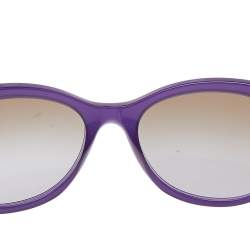 Pre Owned نظارة شمسية دولتشي أند غابانا دي جي 4160 عين قطة غرادينت بني/بنفسجي