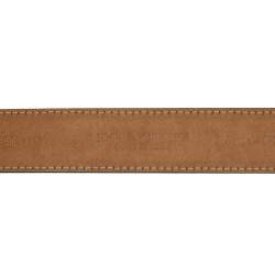 Pre Owned حزام دولتشي أند غابانا جلد أسود إبزيم ديفوشون 80 سم