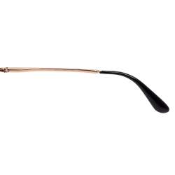 Pre Owned Dolce&Gabbana Black Acetate DG2155 Gradient Round Sunglasses