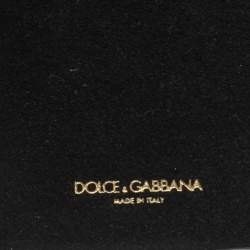 Pre Owned Dolce & Gabbana Pink Leather Mother & Daughter iPhone 6 Case