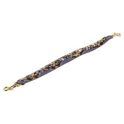 Pre Owned Dolce & Gabbana Multicolor Python Embellished Shoulder Bag Strap