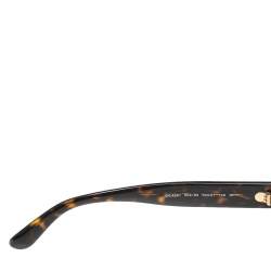 Pre Owned نظارة شمسية دولتشي أند غابانا باترفلاي دي جي4287 ترتواز بني