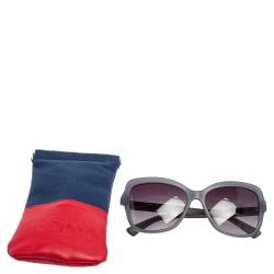 Pre Owned Dolce & Gabbana Grey DG4244 Square Sunglasses