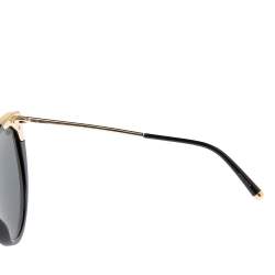 مملوكة مسبقًا Dolce & Gabbana Black/Grey DG4337 Cat Eye Sunglasses