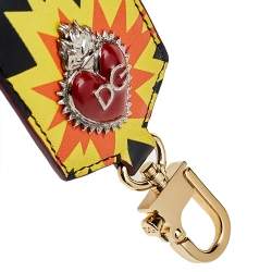 مملوكة مسبقًا Dolce & Gabbana Multicolor Leather True Loved Shoulder Bag Strap 