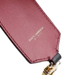 مملوكة مسبقًا Dolce & Gabbana Multicolor Leather True Loved Shoulder Bag Strap 