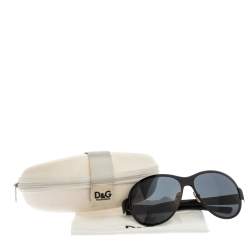 Dolce & Gabbana Black 6054 Oval Sunglasses