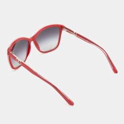 Dolce & Gabbana Red/ Grey Gradient DG4170P Cat-Eye Sunglasses