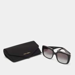 Pre Owned Dolce & Gabbana Black DG4414 Square Sunglasses