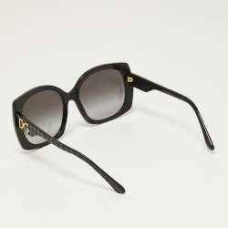 Pre Owned Dolce & Gabbana Black DG 4385 Square Sunglasses