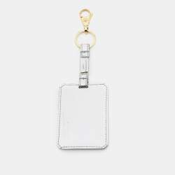 Dolce & Gabbana Two Tone Logo Plaque Keyring