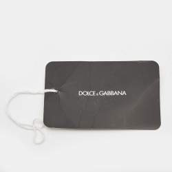 Pre Owned Dolce & Gabbana Pink/Black Pineapple Print Leather Phone Cover