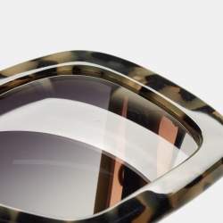 Pre Owned Dolce & Gabbana Multicolor Printed Gradient Square Sunglasses