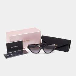 Dolce & Gabbana Black/Grey Gradient DG 6146  Cat-Eye Sunglasses