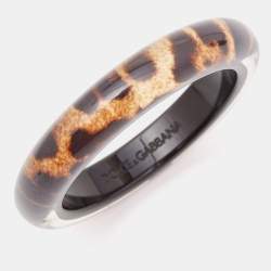 Dolce & Gabbana Leopard Resin Bracelet