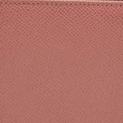 Dolce & Gabbana Old Rose Leather Passport Holder