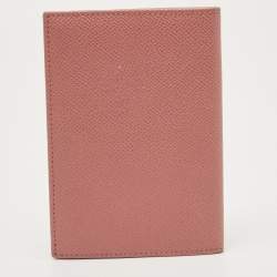 Dolce & Gabbana Old Rose Leather Passport Holder