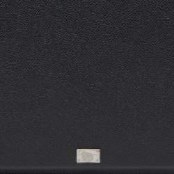 Pre Owned Dolce & Gabbana Black Leather IPad P2 Case