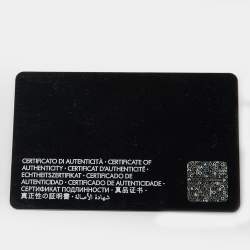 Pre Owned Dolce & Gabbana Grey Lizard Embossed Leather iPhone 6 Cover