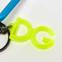 Dolce & Gabbana Multicolor Rope Carabiner Clip Keyring