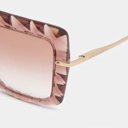 Dolce & Gabbana Pink Gradient DG6111 Square Sunglasses