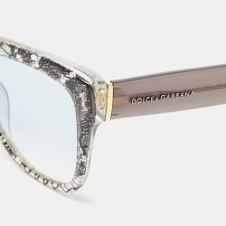 Pre Owned Dolce & Gabbana Blue Gradient DG4226 Wayfarer Sunglasses 