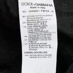 Pre Owned Dolce & Gabbana Logo Embroidered Leopard Print Cotton Blend Baseball Cap Size 57