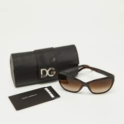 Dolce & Gabbana Brown Havana/Brown Gradient DG4114 Wayfarer Sunglasses