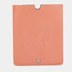 Dolce & Gabbana Peach Leather iPad Case