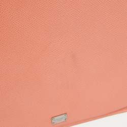 Dolce & Gabbana Peach Leather iPad Case