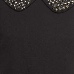 Pre Owned Dolce & Gabbana Black Embellished Mini Dress M