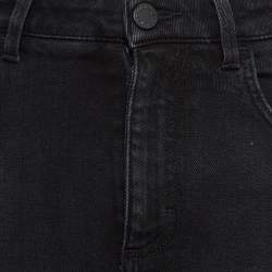 Dolce & Gabbana Black Denim Mini Skirt XS