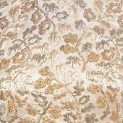 مملوكة مسبقًا Dolce & Gabbana Gold Patterned Jacquard Sleeveless Mini Dress S